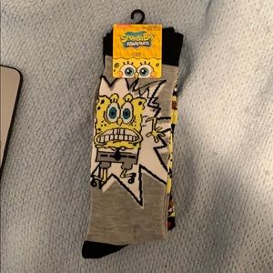 Spongebob socks size 10-13